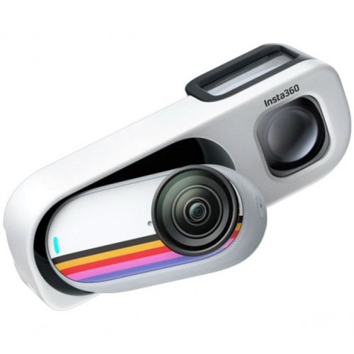 Екшн-камера Insta360 GO 3S 128GB Retro Bundle Special Edition Canvas White купити в Україні | Telemart фото
