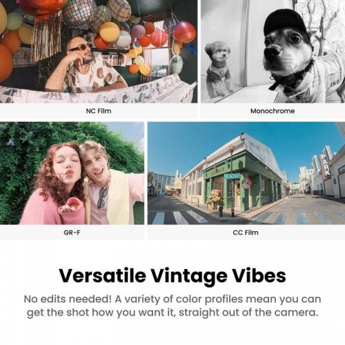 Екшн-камера Insta360 GO 3S 128GB Retro Bundle Special Edition Canvas White купити в Україні | Telemart фото