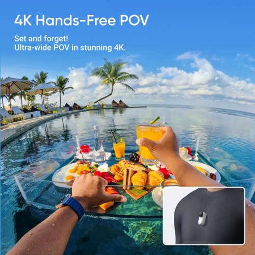 Екшн-камера Insta360 GO 3S 128GB Standard Edition Arctic White купити в Україні | Telemart фото