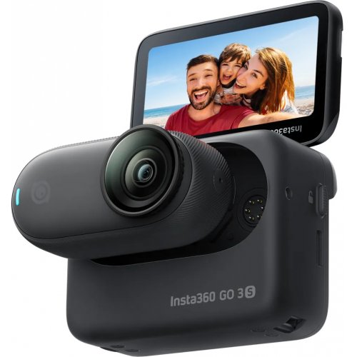 Екшн-камера Insta360 GO 3S 128GB Standard Edition Midnight Black купити в Україні | Telemart фото