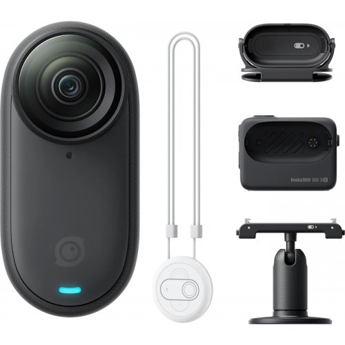 Екшн-камера Insta360 GO 3S 128GB Standard Edition Midnight Black купити в Україні | Telemart фото