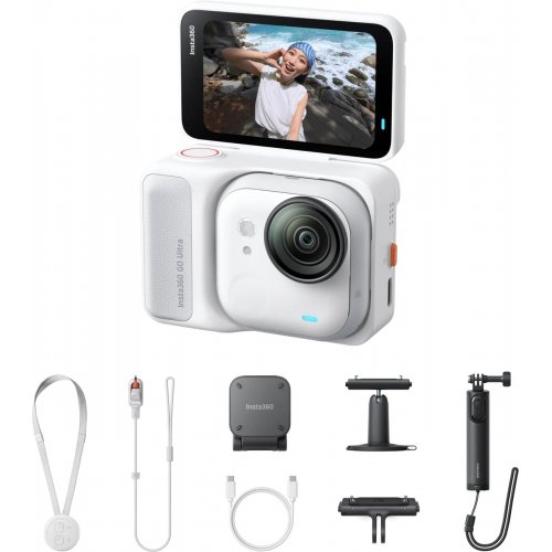 Екшн-камера Insta360 GO Ultra Creator Bundle Arctic White купити в Україні | Telemart фото