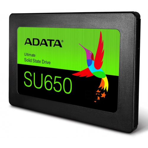 Купить SSD-диск ADATA Ultimate SU650 3D NAND TLC 240GB 2.5" (ASU650SS-240GT-R) с проверкой совместимости: обзор, характеристики, цена в Киеве, Днепре, Одессе, Харькове, Украине | интернет-магазин TELEMART.UA фото