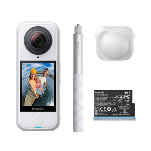 Екшн-камера Insta360 X4 Air Starter Bundle Arctic White купити в Україні | Telemart фото