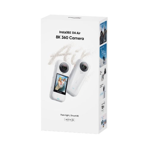 Екшн-камера Insta360 X4 Air Starter Bundle Arctic White купити в Україні | Telemart фото