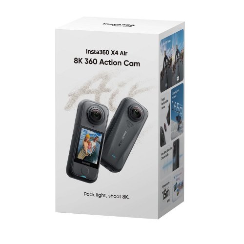 Екшн-камера Insta360 X4 Air Starter Bundle Black купити в Україні | Telemart фото