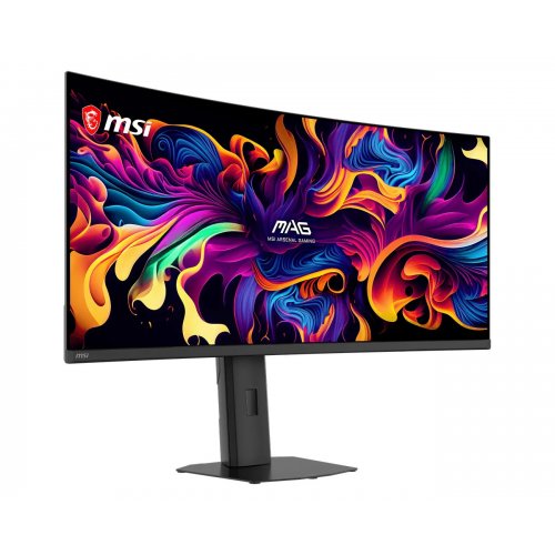 Монітор MSI 34.18" MAG 341CQP QD-OLED X28 Black купити в Україні | Telemart фото