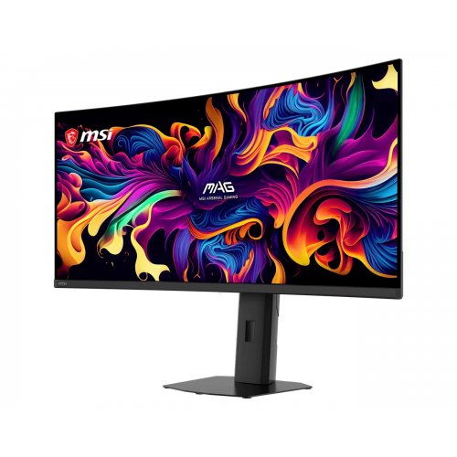 Монітор MSI 34.18" MAG 341CQP QD-OLED X28 Black купити в Україні | Telemart фото