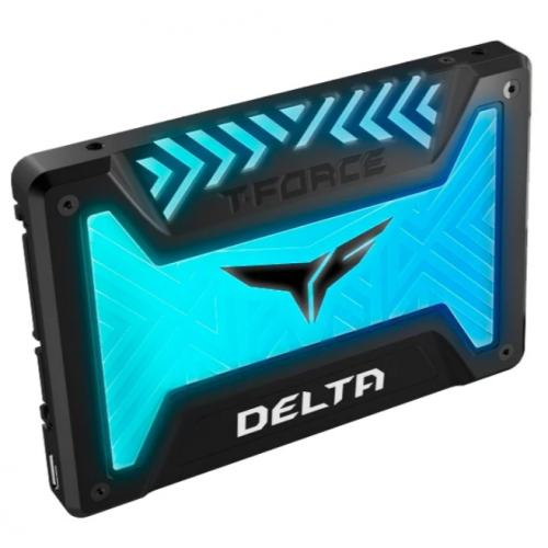 Продати SSD-диск Team T-Force Delta S RGB 3D NAND TLC 250GB 2.5" (T253TR250G3C312) Black за Trade-In у інтернет-магазині Телемарт - Київ, Дніпро, Україна фото