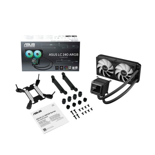 Готовая СВО Asus LC 240 ARGB (90RC0201-B0EAY0) Black купить в Украине | Telemart фото
