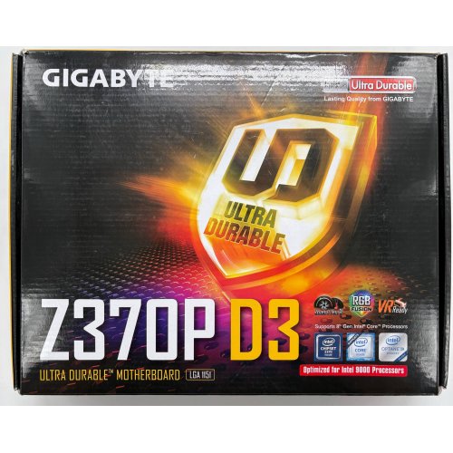 Материнська плата Gigabyte Z370P D3 (s1151, Intel Z370) (Відновлено продавцем, 898715) купити в Україні | Telemart фото