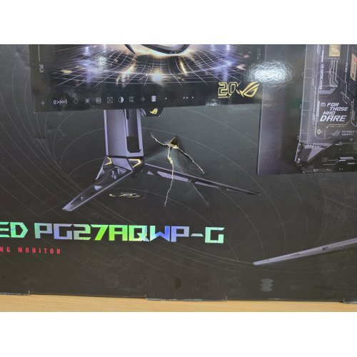 Уценка монитор Asus 26.5" ROG Swift OLED PG27AQWP-G Edition 20 (90LM0CF0-B02971) Black (Повреждена упаковка, 898721) купить в Украине | Telemart фото