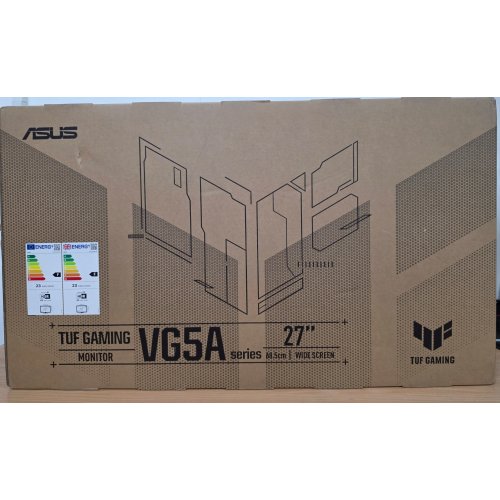 Уценка монитор Asus 27" TUF Gaming VG27AQML5A (90LM0BG0-B02971) Black (Повреждена упаковка, 898752) купить в Украине | Telemart фото