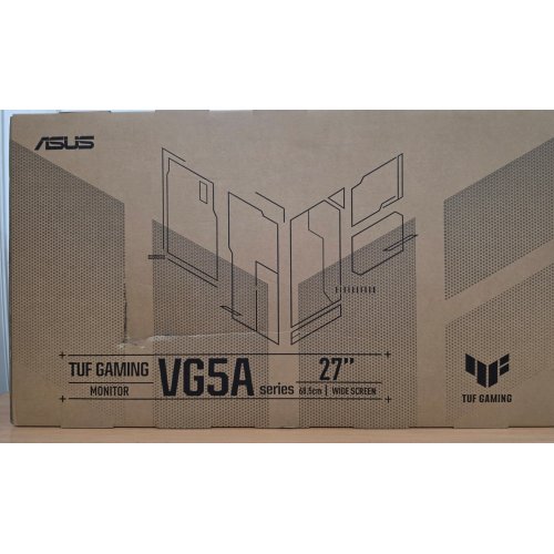 Уценка монитор Asus 27" TUF Gaming VG27AQML5A (90LM0BG0-B02971) Black (Повреждена упаковка, 898752) купить в Украине | Telemart фото