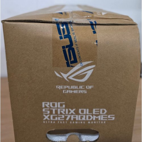 Уценка монитор Asus 26.5" ROG Strix XG27AQDMES (90LM0C80-B01171) Black (Повреждена упаковка, 898759) купить в Украине | Telemart фото