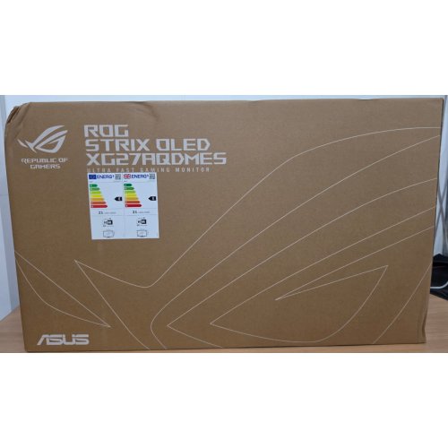 Уценка монитор Asus 26.5" ROG Strix XG27AQDMES (90LM0C80-B01171) Black (Повреждена упаковка, 898759) купить в Украине | Telemart фото