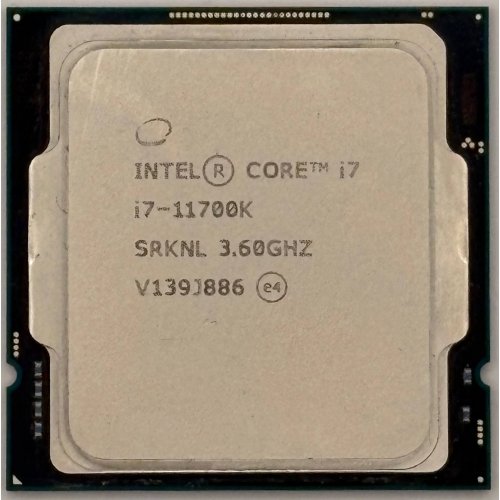 Процессор Intel Core i7-11700K 3.6(5.0)GHz 16MB s1200 Tray (CM8070804488629) (Восстановлено продавцом, 898914) купить в Украине | Telemart фото