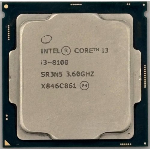 Процессор Intel Core i3-8100 3.6GHz 6MB s1151 Tray (CM8068403377308) (Восстановлено продавцом, 898915) купить в Украине | Telemart фото