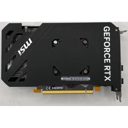 Відеокарта MSI GeForce RTX 4060 VENTUS 2X BLACK OC 8192MB (RTX 4060 VENTUS 2X BLACK 8G OC) (Відновлено продавцем, 898917) купити в Україні | Telemart фото