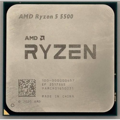 Процессор AMD Ryzen 5 5500 3.6(4.2)GHz 16MB sAM4 Tray (100-000000457) (Восстановлено продавцом, 899112) купить в Украине | Telemart фото