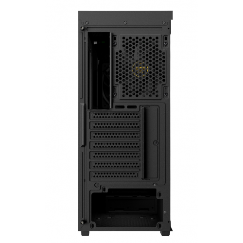 Корпус Gamdias AURA GC11 Tempered Glass без БЖ (4711514503753) Black/Wood (Відновлено продавцем, 899117) купити в Україні | Telemart фото