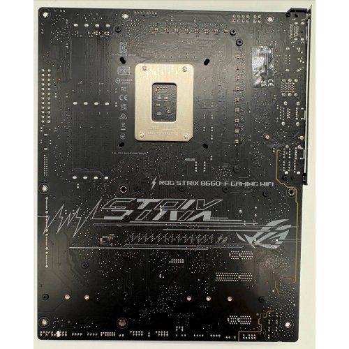 Материнская плата Asus ROG STRIX B660-F GAMING (WI-FI) (s1700, Intel B660) (Восстановлено продавцом, 899122) купить в Украине | Telemart фото