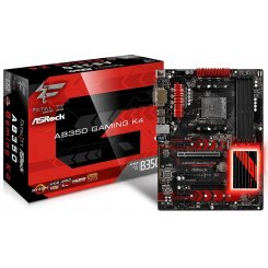 Материнська плата AsRock FATAL1TY AB350 GAMING K4 (sAM4, AMD B350) (Відновлено продавцем, 899124)