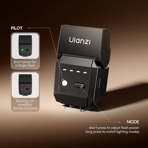 Вспышка Ulanzi SL03 Spark Lite Camera Flash Light (L200) купить в Украине | Telemart фото