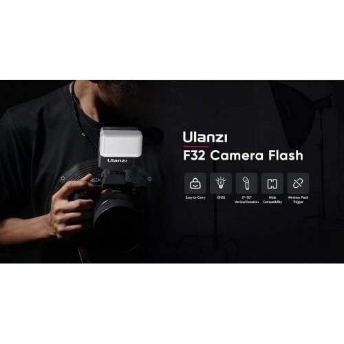 Вспышка Ulanzi F32 Led Light (L060GBB2 F32) купить в Украине | Telemart фото