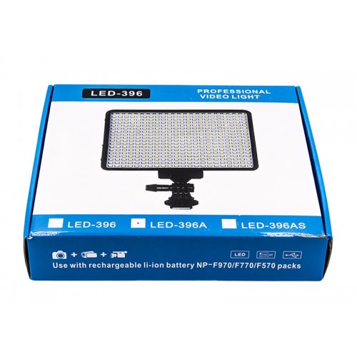 Накамерный свет PowerPlant Cam Light LED 396A (LED396A) купить в Украине | Telemart фото