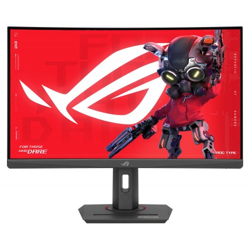 Уценка монитор Asus 27" ROG Strix XG27WCS (90LM09P1-B01370) Black (Повреждена упаковка, 899247) купить в Украине | Telemart фото