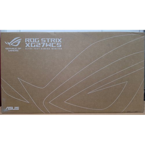 Уценка монитор Asus 27" ROG Strix XG27WCS (90LM09P1-B01370) Black (Повреждена упаковка, 899247) купить в Украине | Telemart фото