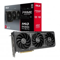 Уценка видеокарта Asus PRIME Radeon RX 9070 EVO OC 16384MB (PRIME-RX9070-O16G-EVO) (Вскрытая упаковка, 899330)