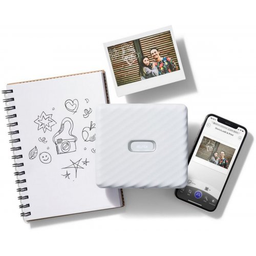 Фотопринтер Fujifilm Instax Link Wide A (16719574) White купити в Україні | Telemart фото