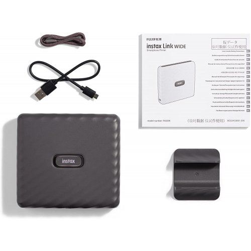 Фотопринтер Fujifilm Instax Link Wide M (16719586) Gray купить в Украине | Telemart фото