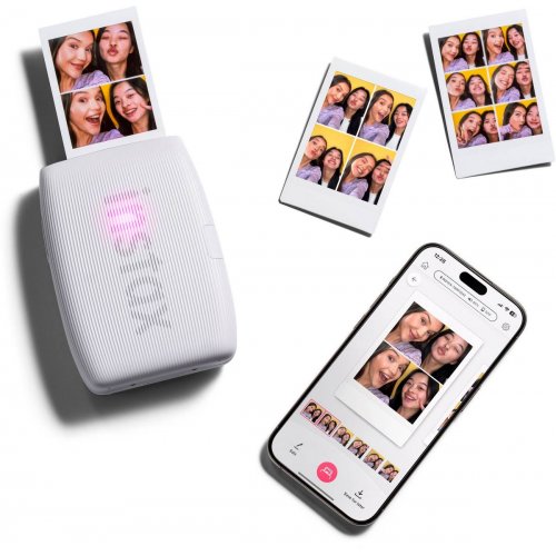 Фотопринтер Fujifilm Instax Mini Link 3 (16832077) Clay White купити в Україні | Telemart фото