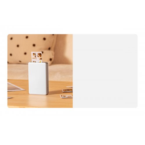 Фотопринтер Xiaomi Portable Photo Printer Pro (BHR082QGL) White купити в Україні | Telemart фото
