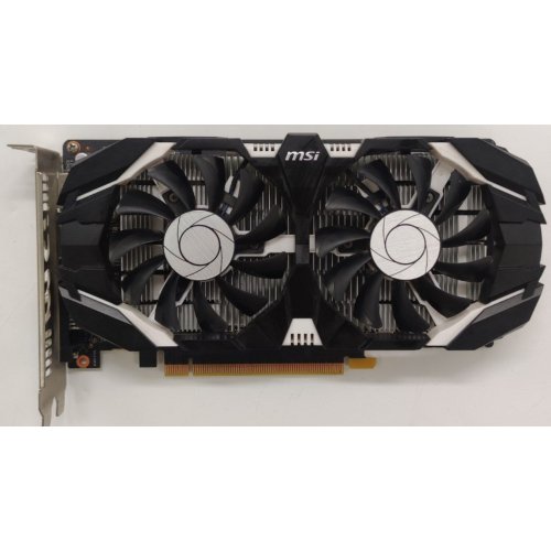 Відеокарта MSI GeForce GTX 1050 Ti Dual Fan OC 4096MB (GTX 1050 TI 4GT OC) (Відновлено продавцем, 899360) купити в Україні | Telemart фото