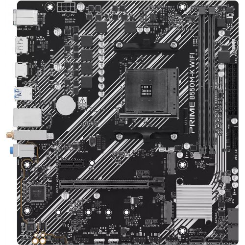 Материнская плата Asus PRIME B550M-K WIFI (sAM4, AMD B550) купить в Украине | Telemart фото
