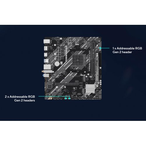 Материнская плата Asus PRIME B550M-K WIFI (sAM4, AMD B550) купить в Украине | Telemart фото