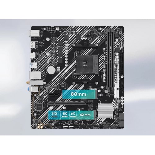 Материнская плата Asus PRIME B550M-K WIFI (sAM4, AMD B550) купить в Украине | Telemart фото