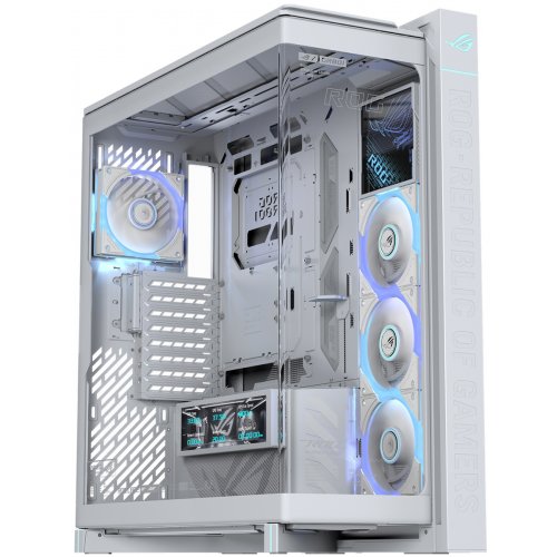 Корпус Asus GR801 ROG Cronox ARGB Tempered Glass без БЖ (90DC00T3-B09030) White купити в Україні | Telemart фото