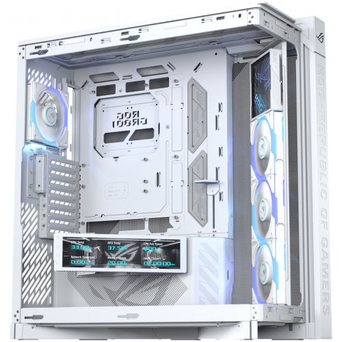 Корпус Asus GR801 ROG Cronox ARGB Tempered Glass без БЖ (90DC00T3-B09030) White купити в Україні | Telemart фото