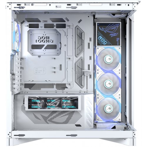 Корпус Asus GR801 ROG Cronox ARGB Tempered Glass без БЖ (90DC00T3-B09030) White купити в Україні | Telemart фото