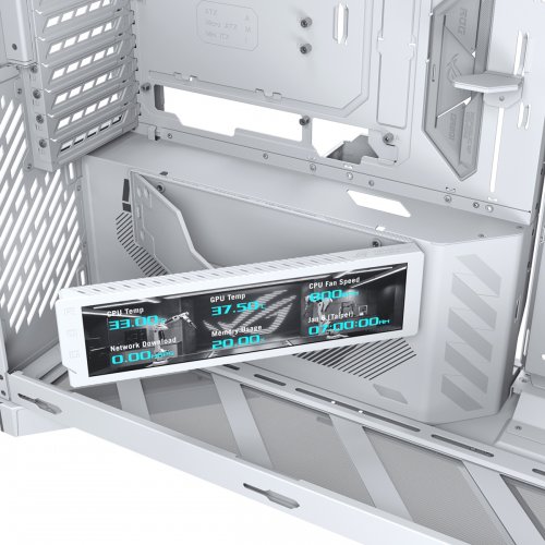 Корпус Asus GR801 ROG Cronox ARGB Tempered Glass без БЖ (90DC00T3-B09030) White купити в Україні | Telemart фото