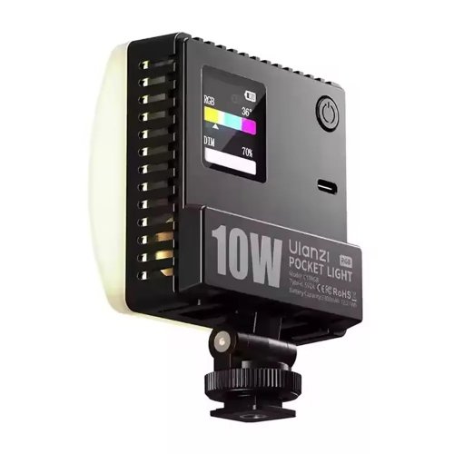 Відеосвітло Ulanzi C01RGB 10W Pocket Light (L205) Black купити в Україні | Telemart фото