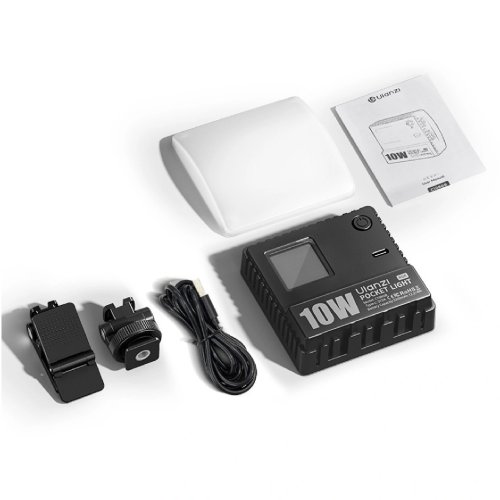 Відеосвітло Ulanzi C01RGB 10W Pocket Light (L205) Black купити в Україні | Telemart фото