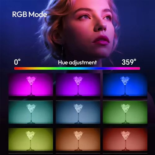 Відеосвітло Ulanzi C01RGB 10W Pocket Light (L205) Black купити в Україні | Telemart фото