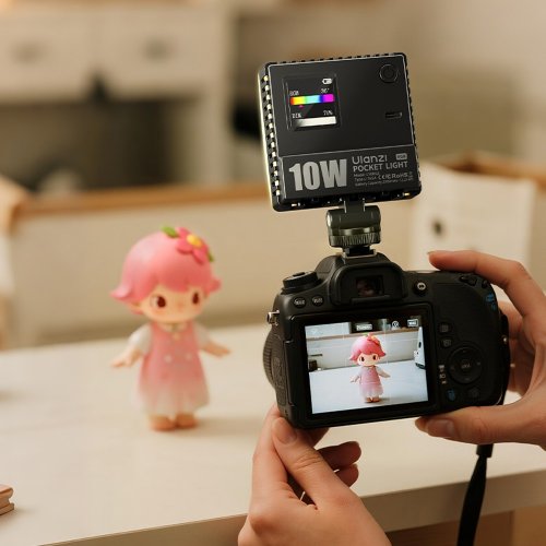 Відеосвітло Ulanzi C01RGB 10W Pocket Light (L205) Black купити в Україні | Telemart фото