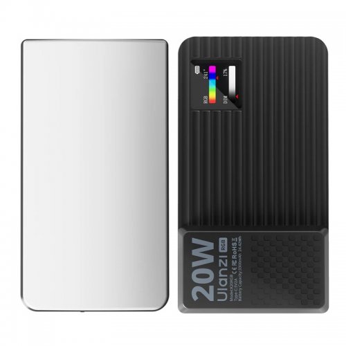Відеосвітло Ulanzi K20 RGB 20W Panel Light (L207) Black купити в Україні | Telemart фото